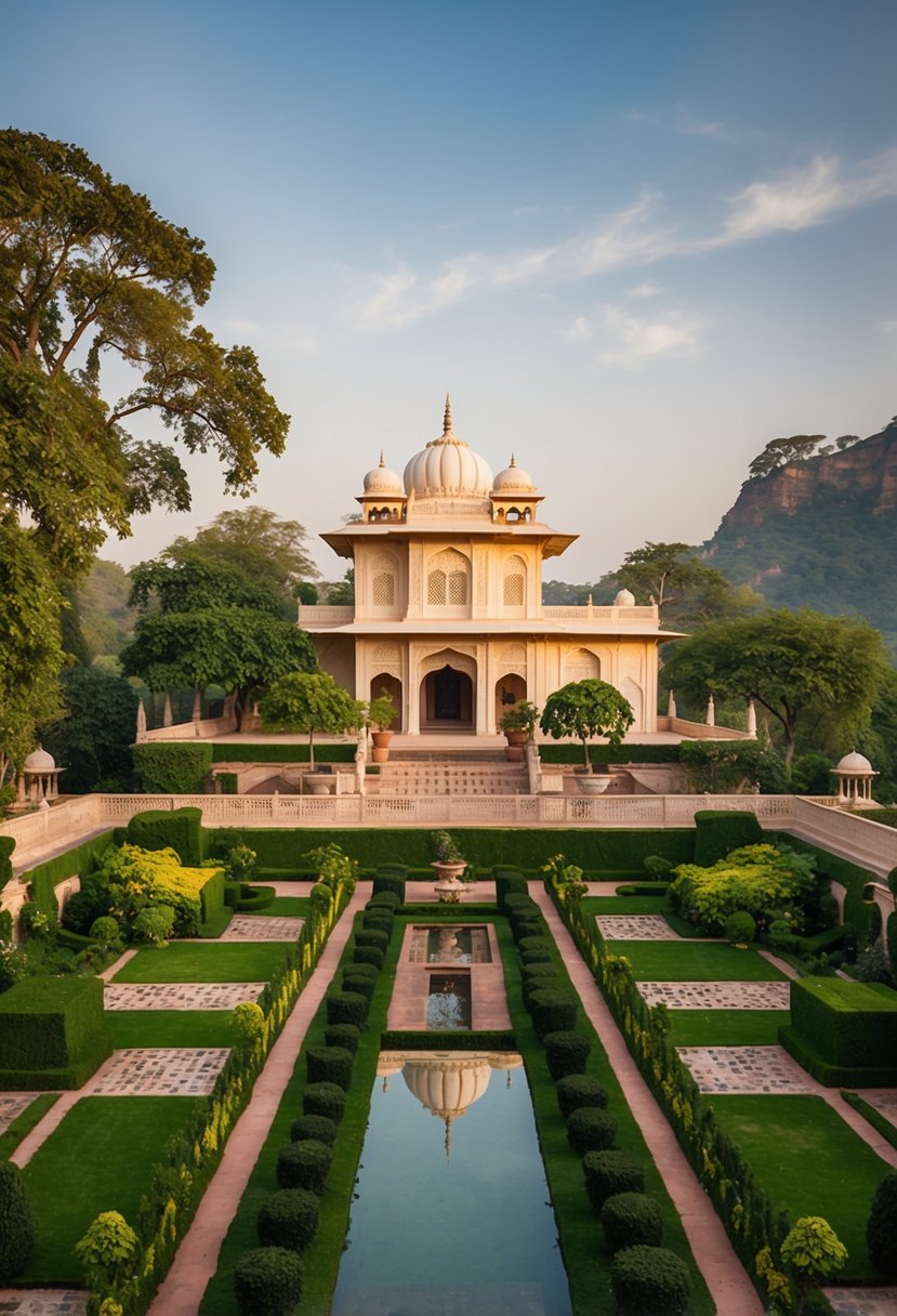 A tranquil oasis in the heart of Ranthambhore, Suján Sher Bagh exudes luxury and serenity with its lush greenery and elegant architecture