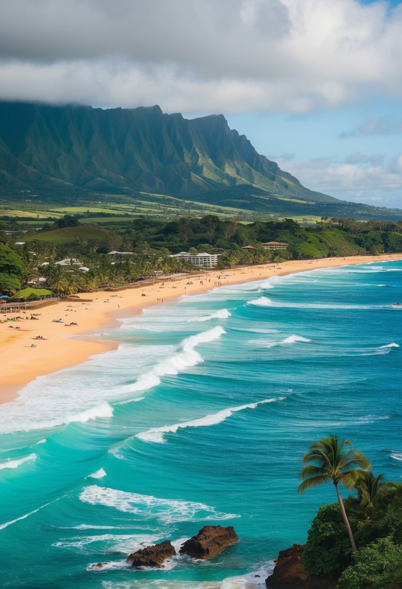 Golden sand, turquoise waters, and lush greenery line the best beaches in Kauai. Surfers catch waves, families relax, and locals play beach games