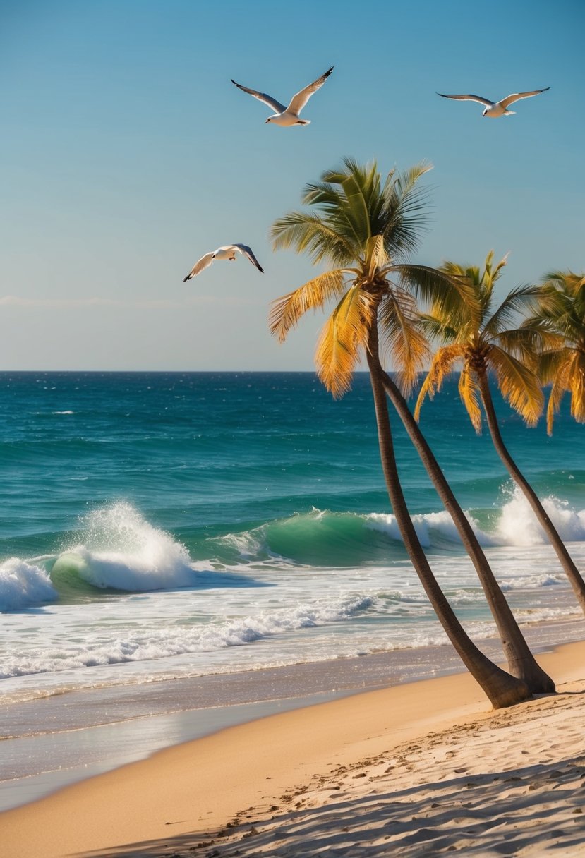 Golden sand, crystal clear water, and palm trees line the 5 best beaches in the United States. Waves crash against the shore as seagulls soar overhead